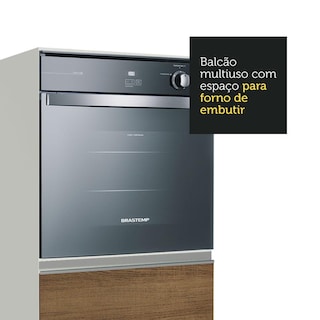 Foto 6 | Foto 6 | Mueble de Cocina para Horno y Microondas Madesa Glamy 60 x 60 cm