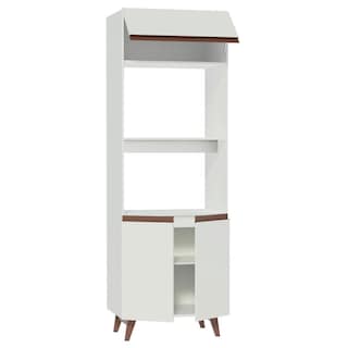 Foto 3 | Foto 3 | Torre para Cocina Madesa Reims Blanca 70 cm con 3 Puertas