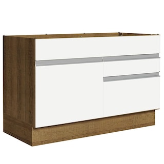 Foto 1 | Foto 1 | Mueble de Cocina 120 x 60 cm 1 Puerta 2 Cajones sin Tablero Glamy Madesa