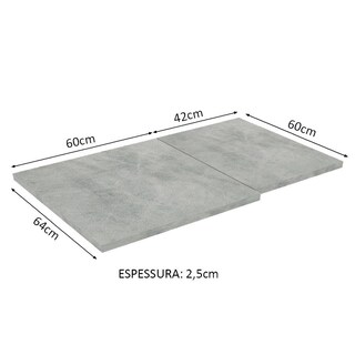 Foto 2 | Foto 2 | Tablero Para Mueble De Cocina Canto De 64 X 102 Cm Madesa Glamy Lux Y Stella