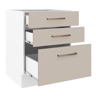 Foto 3 | Foto 3 | Mueble De Cocina 60 X 60 Cm 3 Cajones Sin Tablero Agata Madesa