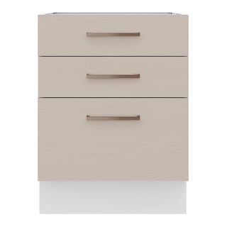 Foto 5 | Foto 5 | Mueble De Cocina 60 X 60 Cm 3 Cajones Sin Tablero Agata Madesa