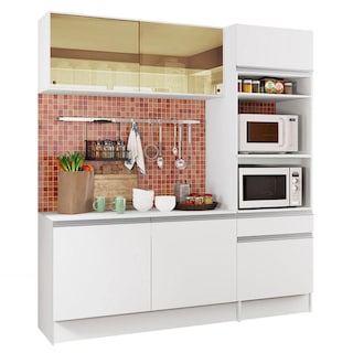 Foto 1 | Foto 1 | Gabinete de Cocina Integral Compacta Madesa con Armario Diamante Pop Blanco