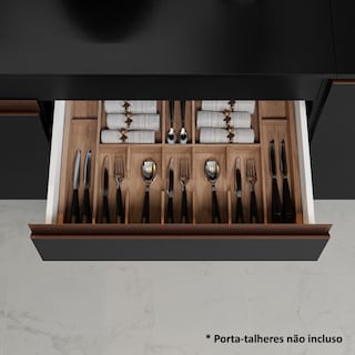 Foto 7 | Foto 7 | Cocina Integral Madesa GRRM2600108N Negra 260 Cm