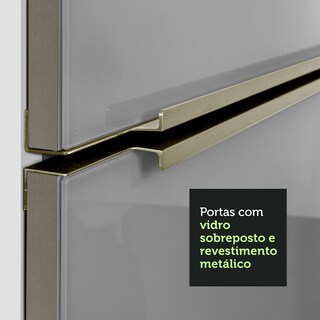 Foto 8 | Foto 8 | Gabinete de Cocina Integral Completa Madesa 260 cm Lux Blanco y Gris 07