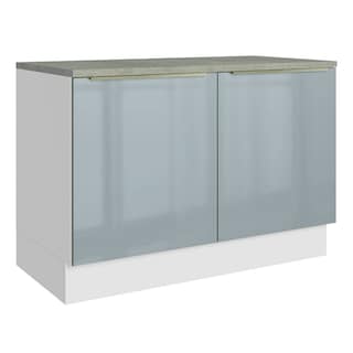 Foto 1 | Foto 1 | Gabinete para Fregadero Madesa Gris de 2 Puertas
