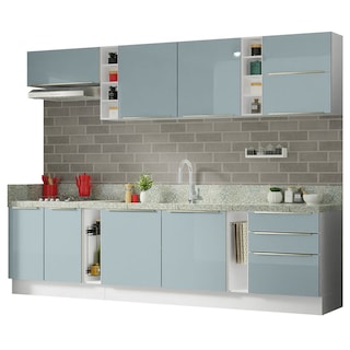 Foto 1 | Foto 1 | Cocina Integral Madesa GRLX3000019R Blanca de 300 Cm