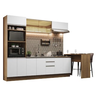 Foto 1 | Foto 1 | Cocina Integral Madesa GRGL3150016E Blanca 315 Cm