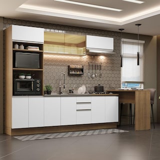 Foto 2 | Foto 2 | Cocina Integral Madesa GRGL3150016E Blanca 315 Cm