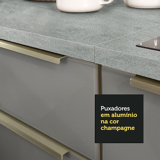 Foto 7 | Foto 7 | Gabinete de Cocina Integral Completa Madesa Lux Blanco y Gris 01 270 cm