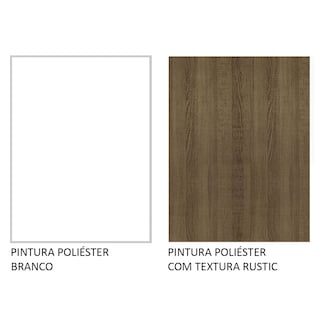 Foto 8 | Foto 8 | Gabinete de Cocina Integral Completa Madesa Agata Blanco y 09 Rústico 270 x 60 cm