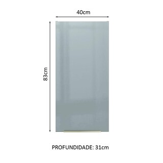Foto 2 | Foto 2 | Alacena Gabinete Superior Cocina Madesa 1 Puerta Lux 40cm Mg
