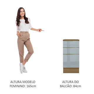 Foto 4 | Foto 4 | Gabinete Bajo Cocina Madesa Lux Con Encimera Mg