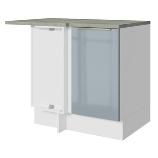 Foto 1 | Foto 1 | Gabinete Bajo Esquina Cocina Madesa Lux 80cm Con Encimera Bg