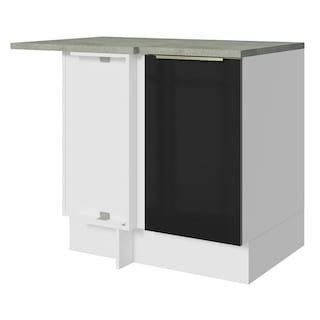 Foto 1 | Foto 1 | Gabinete Bajo Esquina Cocina Madesa Lux 80cm Con Encimera Bn