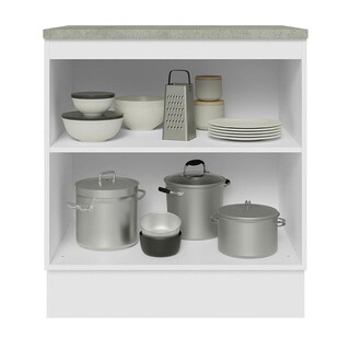 Foto 4 | Foto 4 | Gabinete Bajo Cocina Madesa Lux 70cm Con Encimera Bg
