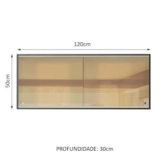 Foto 2 | Foto 2 | Alacena Gabinete Superior Cocina Madesa Reims 120cm Nn