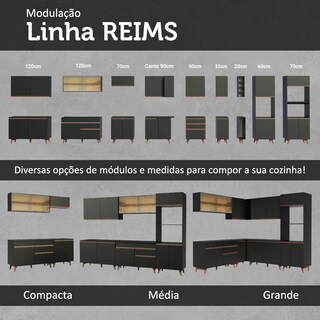 Foto 8 | Foto 8 | Alacena Gabinete Superior Cocina Madesa Reims 120cm Nn