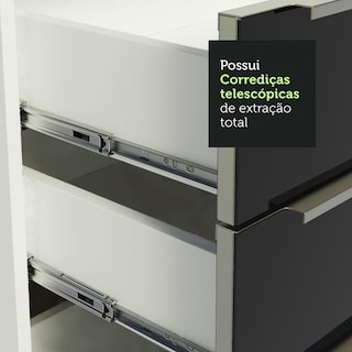 Foto 6 | Foto 6 | Gabinete Bajo Cocina Madesa Lux 3 Cajones 40cm Y Encimera Bn