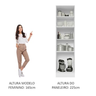 Foto 6 | Foto 6 | Alacena Armario Despensero Madesa Lux 60cm Bn