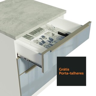 Foto 8 | Foto 8 | Gabinete Bajo Cocina Madesa Lux 3 Cajones Sin Encimera Bg