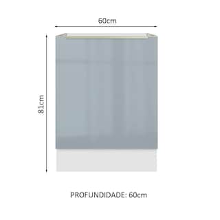 Foto 2 | Foto 2 | Gabinete Bajo Cocina Madesa Lux 60cm Sin Encimera Bg 01