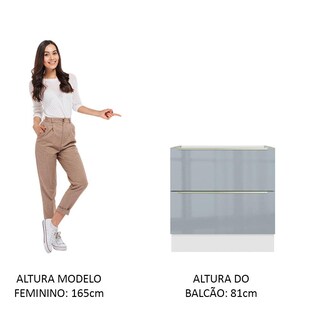 Foto 4 | Foto 4 | Gabinete Bajo Cocina Madesa Lux 60cm Sin Encimera Bg