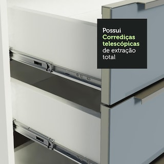 Foto 7 | Foto 7 | Gabinete Bajo Cocina Madesa Lux 3 Cajones Con Encimera Bg
