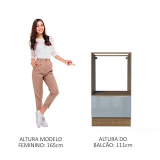 Foto 5 | Foto 5 | Mueble Para Horno Y Microondas Madesa Lux Sin Encimera Mg