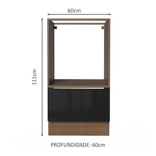Foto 2 | Foto 2 | Mueble Para Horno Y Microondas Madesa Lux Sin Encimera Mn