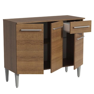 Foto 3 | Foto 3 | Gabinete Bajo Cocina 3 Puertas Y 1 Cajón 105cm Emilly Madesa Mm