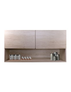 Foto 8 | Foto 8 | Gabinete Alacena Superior Minimalista Con Puertas Y Estantes Loto