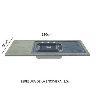 Foto 3 | Foto 3 | Gabinete Bajo Cocina Madesa Lux Con Acessorios Y Tarja Bn 01