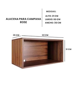 Foto 8 | Foto 8 | Alacena Alta Sobre Campana Para Cocina Integral