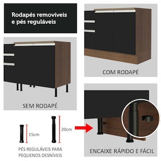 Foto 7 | Foto 7 | Gabinete Bajo Cocina Madesa Glamy 35cm 1 Puerta Mn