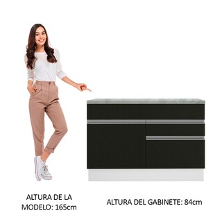 Foto 6 | Foto 6 | Gabinete Bajo Cocina Madesa Agata 120cm Con Encimera Bn