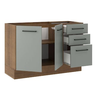 Foto 4 | Foto 4 | Gabinete Bajo Cocina Madesa Agata 120cm Sin Encimera Bg