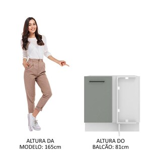 Foto 5 | Foto 5 | Gabinete Bajo Cocina Madesa Agata 80cm Sin Encimera Bg