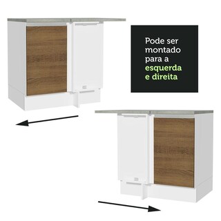 Foto 8 | Foto 8 | Gabinete Bajo Cocina Madesa Glamy 80cm Sin Encimera Bm