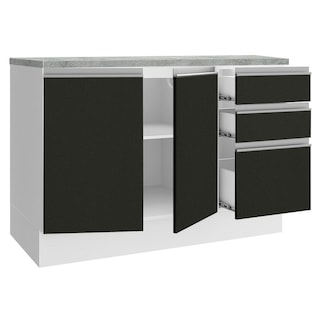 Foto 5 | Foto 5 | Gabinete Bajo Cocina Madesa Glamy 120cm Con Encimera Bn 01