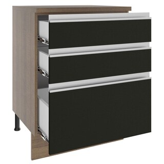 Foto 3 | Foto 3 | Gabinete Bajo Cocina Madesa Glamy 60cm Con Encimera Mn