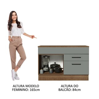 Foto 5 | Foto 5 | Gabinete Bajo Cocina Madesa Agata 120cm Con Encimera Mg 01