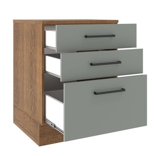 Foto 3 | Foto 3 | Gabinete Bajo Cocina Madesa Agata 60cm Con Encimera Mg