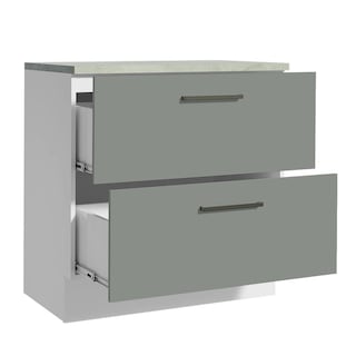 Foto 3 | Foto 3 | Gabinete Bajo Cocina Madesa Agata 80cm Con Encimera Bg