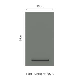 Foto 2 | Foto 2 | Alacena Gabinete Superior Cocina Madesa Agata 35cm Con Encimera Bg