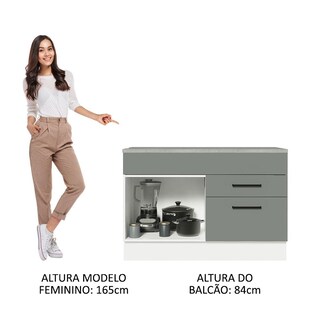 Foto 5 | Foto 5 | Gabinete Bajo Cocina Madesa Agata 120cm Con Encimera Bg 01