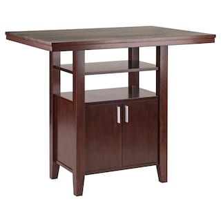 Foto 1 | Foto 1 | Mesa De Comedor Winsome Albany High Walnut 76 X 106 X 91 Cm - Venta Internacional.