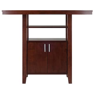 Foto 2 | Foto 2 | Mesa De Comedor Winsome Albany High Walnut 76 X 106 X 91 Cm - Venta Internacional.