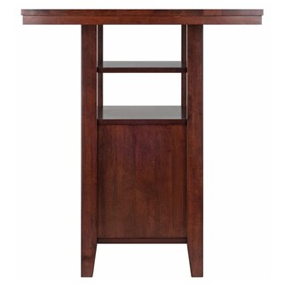 Foto 3 | Foto 3 | Mesa De Comedor Winsome Albany High Walnut 76 X 106 X 91 Cm - Venta Internacional.