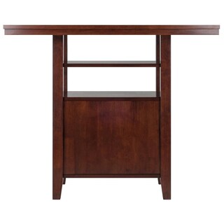 Foto 4 | Foto 4 | Mesa De Comedor Winsome Albany High Walnut 76 X 106 X 91 Cm - Venta Internacional.